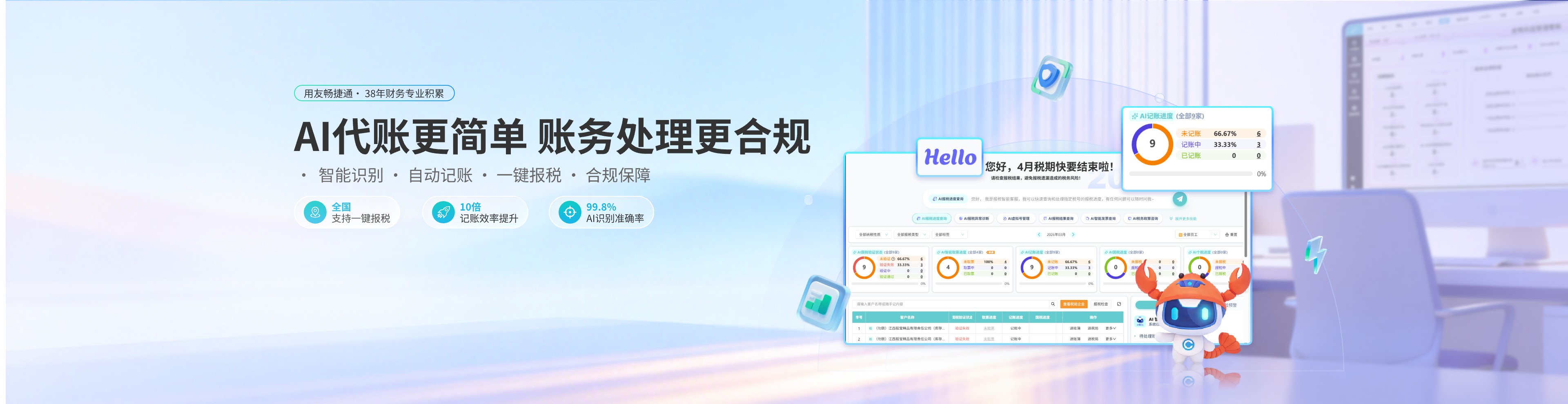 易代账-数智财税平台_企帆软件_云南代账软件